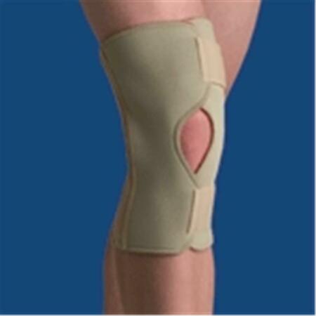 THERMOSKIN Open Knee Wrap Stabilizer Beige - Lg 85284